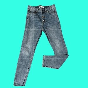 Daze skinny ankle crop jeans